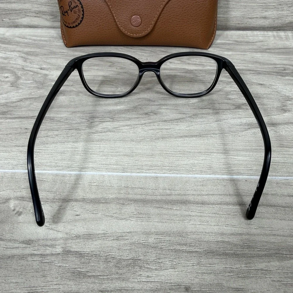 RAY BAN KIDS RB‎ 1900 3833 47-15-125 BLACK FULL RIM EYEGLASSES With Case